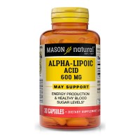 Mason Natural Alpha-Lipoic Acid 600 mg, 30 капсул Mason Natural Alpha-Lipoic Acid 600 mg, 30 капсул