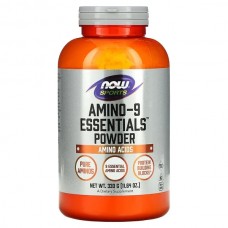 NOW Amino-9 Essentials Powder, 330 грамм