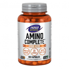 NOW Amino Complete, 120 капсул