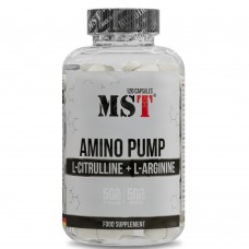 MST Nutrition Amino Pump, 120 капсул MST Nutrition Amino Pump, 120 капсул