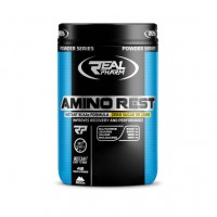 Real Pharm Amino Rest, 500 грам - Кавун-полуниця Real Pharm Amino Rest, 500 грам - Кавун-полуниця