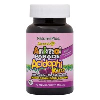 Natures Plus Animal Parade Acidophi Kidz, 90 жувальних таблеток Natures Plus Animal Parade Acidophi Kidz, 90 жувальних таблеток