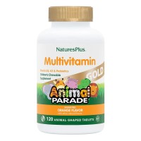 Natures Plus Animal Parade Gold, 120 жувальних таблеток - Апельсин Natures Plus Animal Parade Gold, 120 жувальних таблеток - Апельсин