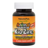 Natures Plus Animal Parade Kid Zinc, 90 льодяників - Мандарин Natures Plus Animal Parade Kid Zinc, 90 льодяників - Мандарин