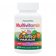 Natures Plus Animal Parade Children's Multivitamin, 90 жувальних таблеток - Асорті Natures Plus Animal Parade Children's Multivitamin, 90 жувальних таблеток - Асорті