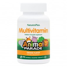 Natures Plus Animal Parade Children's Multivitamin, 90 жувальних таблеток - Апельсин Natures Plus Animal Parade Children's Multivitamin, 90 жувальних таблеток - Апельсин