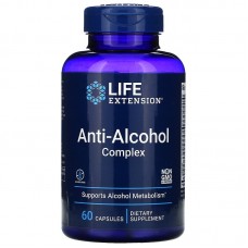 Life Extension Anti-Alcohol Complex, 60 капсул