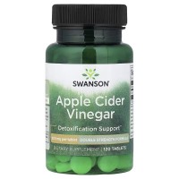 Swanson Apple Cider Vinegar 200 mg Double Strength, 120 таблеток Swanson Apple Cider Vinegar 200 mg Double Strength, 120 таблеток