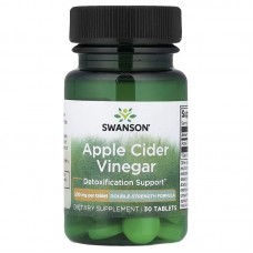 Swanson Apple Cider Vinegar 200 mg Double Strength, 30 таблеток Swanson Apple Cider Vinegar 200 mg Double Strength, 30 таблеток