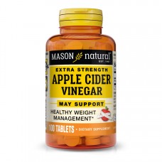 Mason Natural Apple Cider Vinegar Extra Strength, 100 таблеток Mason Natural Apple Cider Vinegar Extra Strength, 100 таблеток
