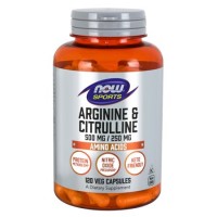 NOW Sports Arginine and Citrulline, 120 вегакапсул NOW Sports Arginine and Citrulline, 120 вегакапсул