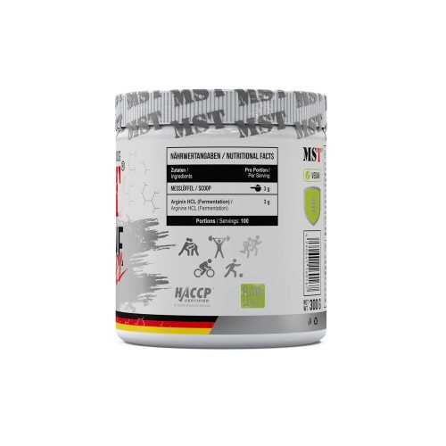 MST Nutrition Arginine HCL, 300 грам CN3491 MST MST Nutrition Arginine HCL, 300 грам CN3491 MST