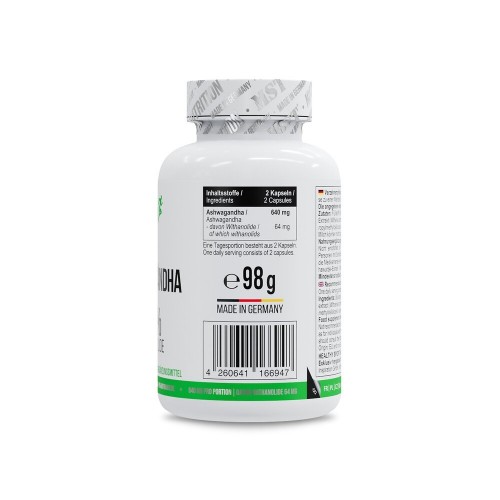 Healthy Ashwagandha 10%, 120 капсул CN20054-1 Healthy Healthy Ashwagandha 10%, 120 капсул CN20054-1 Healthy