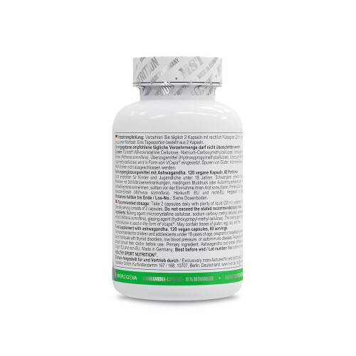 Healthy Ashwagandha 10%, 120 капсул CN20054-1 Healthy Healthy Ashwagandha 10%, 120 капсул CN20054-1 Healthy
