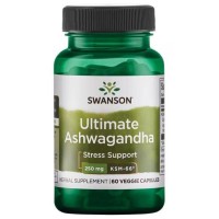 Swanson Ashwagandha Ultimate 250 mg, 60 вегакапсул Swanson Ashwagandha Ultimate 250 mg, 60 вегакапсул
