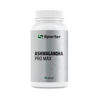 Sporter Ashwagandha Pro Max, 60 капсул Sporter Ashwagandha Pro Max, 60 капсул