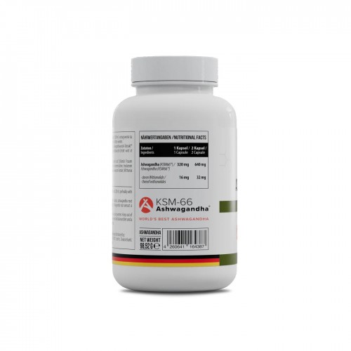 MST Nutrition Ashwagandha KSM-66, 120 капсул CN15151 MST MST Nutrition Ashwagandha KSM-66, 120 капсул CN15151 MST