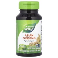 Nature's Way Asian Ginseng 560 mg, 50 вегакапсул Nature's Way Asian Ginseng 560 mg, 50 вегакапсул