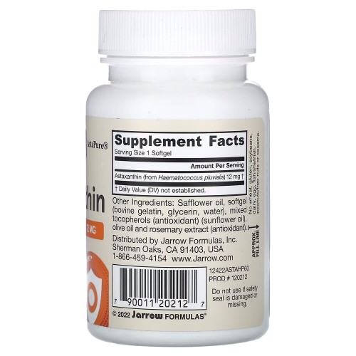 Jarrow Formulas Astaxanthin, 60 капсул CN16586 Jarrow Formulas Astaxanthin, 60 капсул CN16586