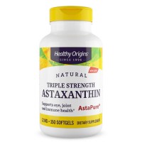 Healthy Origins Astaxanthin Triple Strength 12 mg, 150 капсул Healthy Origins Astaxanthin Triple Strength 12 mg, 150 капсул
