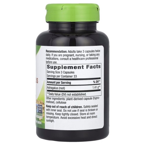 Nature's Way Astragalus Root, 100 капсул CN10692 Nature's Way Nature's Way Astragalus Root, 100 капсул CN10692 Nature's Way