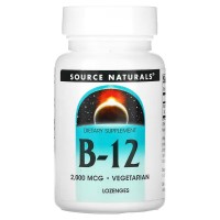 Source Naturals B-12 2000 mcg, 100 льодяників