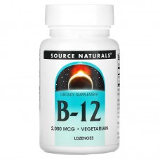 Source Naturals B-12 2000 mcg, 100 льодяників Source Naturals B-12 2000 mcg, 100 льодяників