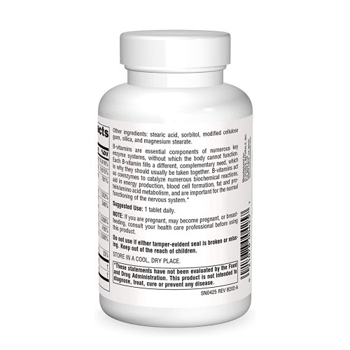 Source Naturals B-125, 60 таблеток CN12563 Source Naturals Source Naturals B-125, 60 таблеток CN12563 Source Naturals