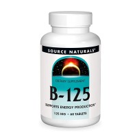 Source Naturals B-125, 60 таблеток Source Naturals B-125, 60 таблеток