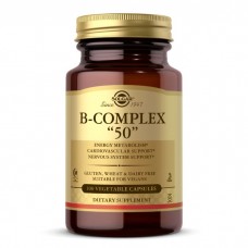 Solgar B-Complex 50, 100 вегакапсул Solgar B-Complex 50, 100 вегакапсул