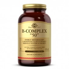 Solgar B-Complex 50, 250 вегакапсул Solgar B-Complex 50, 250 вегакапсул