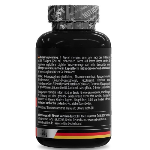 MST Nutrition B-Complex Professional, 120 капсул CN16135 MST MST Nutrition B-Complex Professional, 120 капсул CN16135 MST