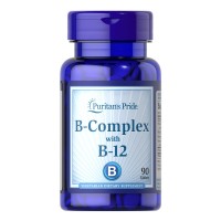 Puritan's Pride B-Complex with B-12, 90 таблеток