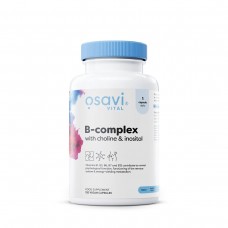 Osavi B-complex with choline & inositol, 120 капсул