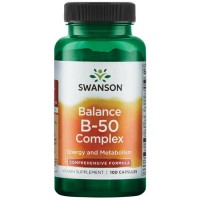 Swanson Balance B-50 Complex, 100 капсул Swanson Balance B-50 Complex, 100 капсул