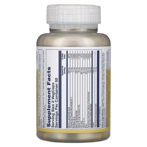 Solaray Balanced B Stress, 100 вегакапсул CN16604 Solaray Solaray Balanced B Stress, 100 вегакапсул CN16604 Solaray