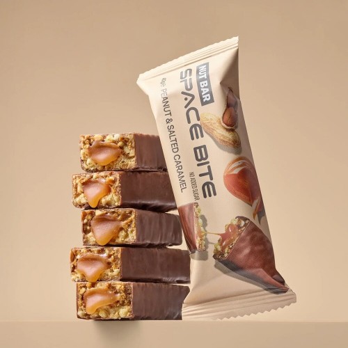Spacefood Space Bite Nut Bar, 40 грам - Солона карамель і арахіс CN17204 Spacefood Spacefood Space Bite Nut Bar, 40 грам - Солона карамель і арахіс CN17204 Spacefood