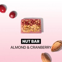 Spacefood Space Bite Nut Bar, 40 грамм - Клюква-миндаль Spacefood Space Bite Nut Bar, 40 грамм - Клюква-миндаль