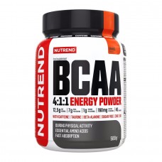 Nutrend BCAA 4:1:1 Energy Powder, 500 грам - Апельсин