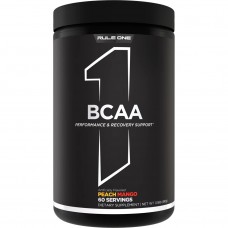 Rule 1 BCAA, 60 порцій - 480 г Манго-персик Rule 1 BCAA, 60 порцій - 480 г Манго-персик
