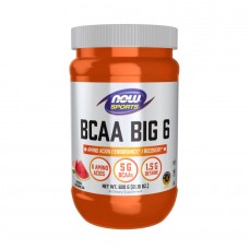 NOW BCAA Big 6 Powder, 600 грамм - Арбуз