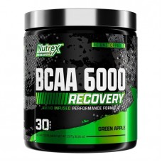 Nutrex Research BCAA 6000, 255 грам - Зелене яблуко