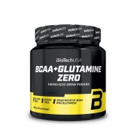 BioTech BCAA+Glutamine Zero, 480 грамм - Апельсин BioTech BCAA+Glutamine Zero, 480 грамм - Апельсин