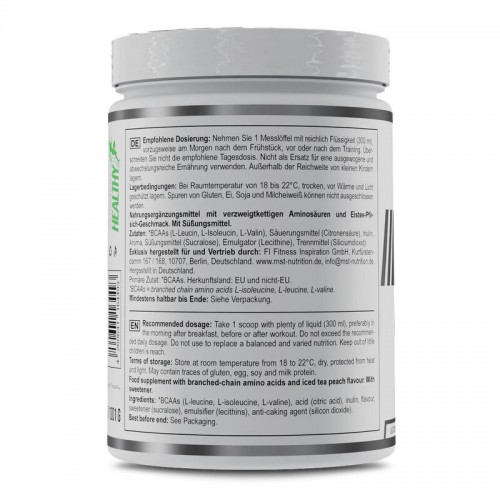 MST MST Nutrition Healthy BCAA Instant, 1 кг - Персиковый чай со льдом CN15840-2 MST MST Nutrition Healthy BCAA Instant, 1 кг - Персиковый чай со льдом CN15840-2
