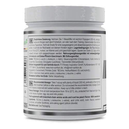 MST Healthy BCAA Instant, 420 грамм - Персиковый чай со льдом CN15839-1 MST Healthy BCAA Instant, 420 грамм - Персиковый чай со льдом CN15839-1