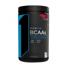 Rule 1 BCAA, 60 порцій - 444 г Фруктовий пунш Rule 1 BCAA, 60 порцій - 444 г Фруктовий пунш