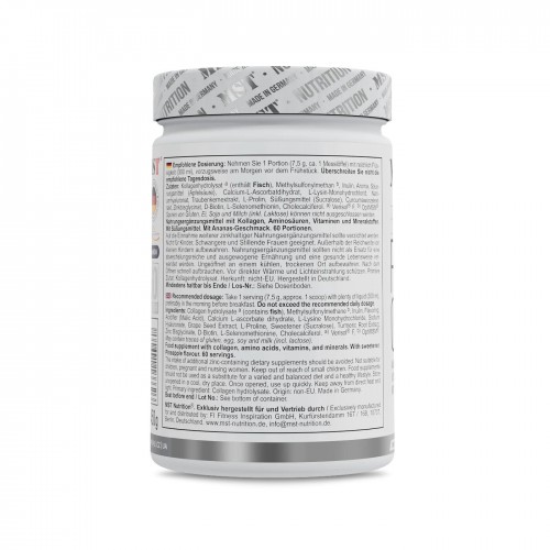 MST Nutrition Fish Collagen Beauty, 450 грам - Ананас CN19956-2 MST Nutrition MST Nutrition Fish Collagen Beauty, 450 грам - Ананас CN19956-2 MST Nutrition