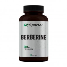 Sporter Berberine 380 mg, 60 капсул Sporter Berberine 380 mg, 60 капсул