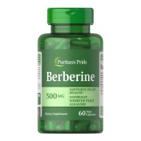 Puritan's Pride Berberine 500 mg, 60 капсул Puritan's Pride Berberine 500 mg, 60 капсул