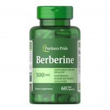 Puritan's Pride Berberine 500 mg, 60 капсул Puritan's Pride Berberine 500 mg, 60 капсул